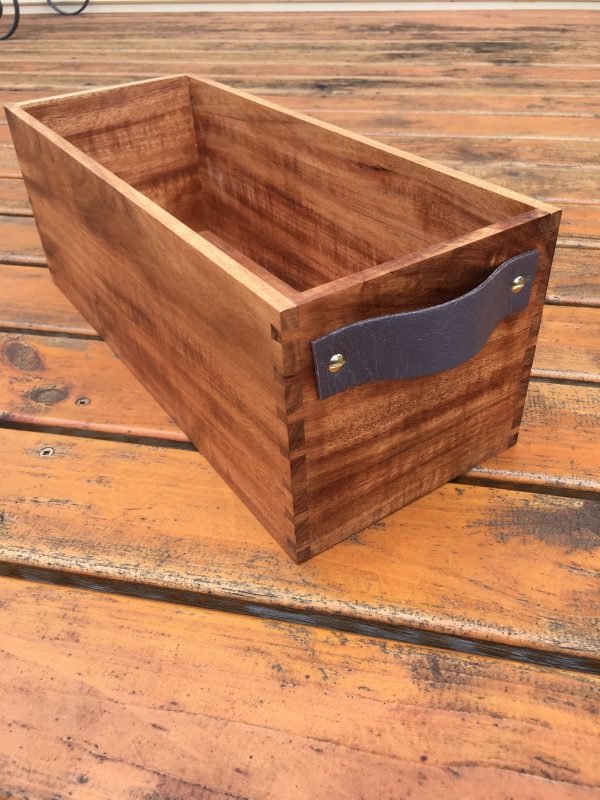 Timber Box with handles